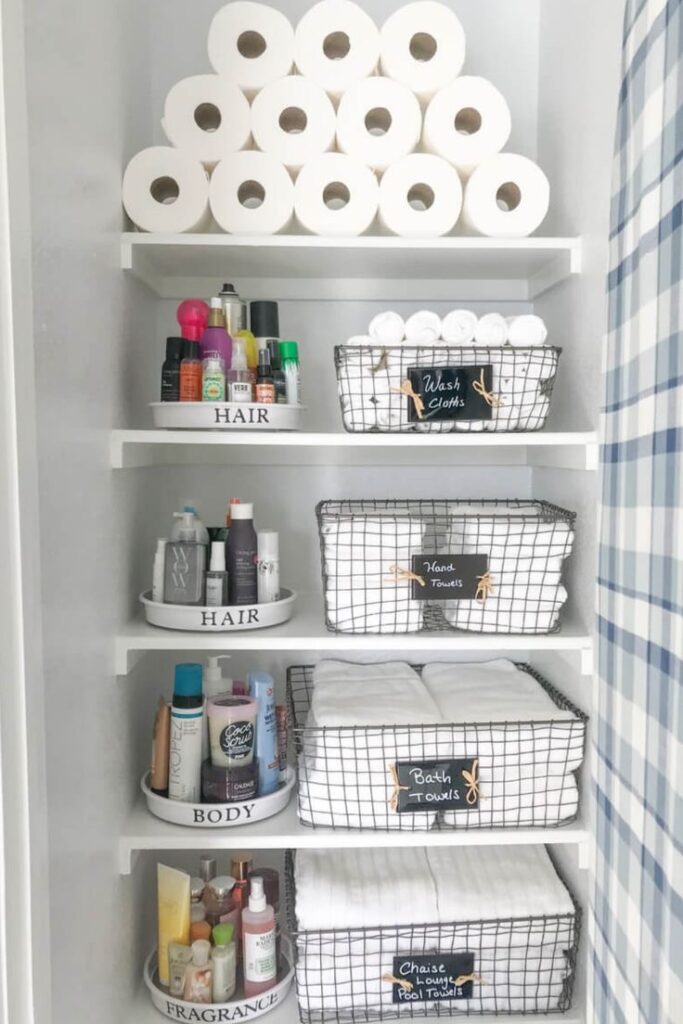 bathroom organization ideas