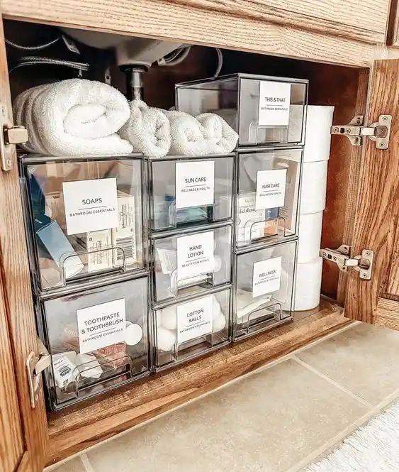 40+ CRAZY GOOD BATHROOM ORGANIZATION IDEAS